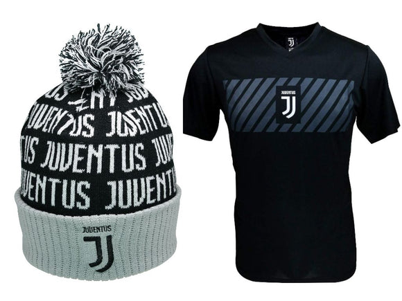 Icon Sports Juventus Soccer Jersey and Beanie combo 01-3