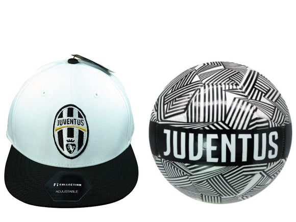 Icon Sports Juventus Official Soccer Cap & Ball Size 5 - 15-1