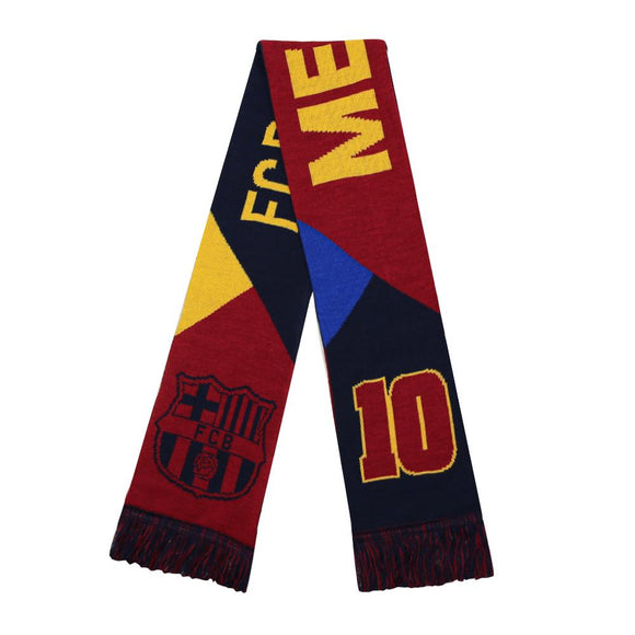 Icon Sports FC Barcelona Officially Licensed Product Soccer Scarf - 1-2