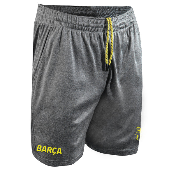 Icon Sports Men's FC Barcelona Officially Licensed Poly Soccer Shorts -10