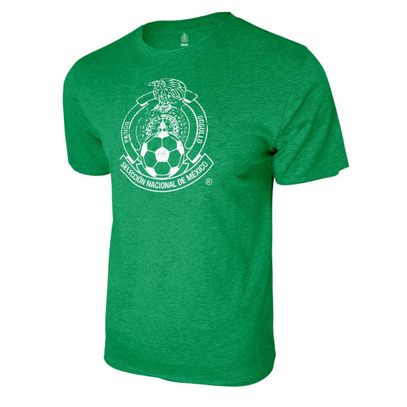 Icon Sports Men Mexico National Soccer Team Soccer T-Shirt Cotton Tee -004