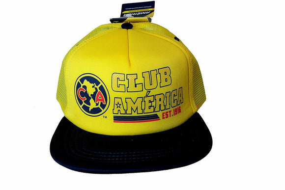 RHINOXGROUP Club America Authentic Official Licensed Product Soccer Cap - 002-1