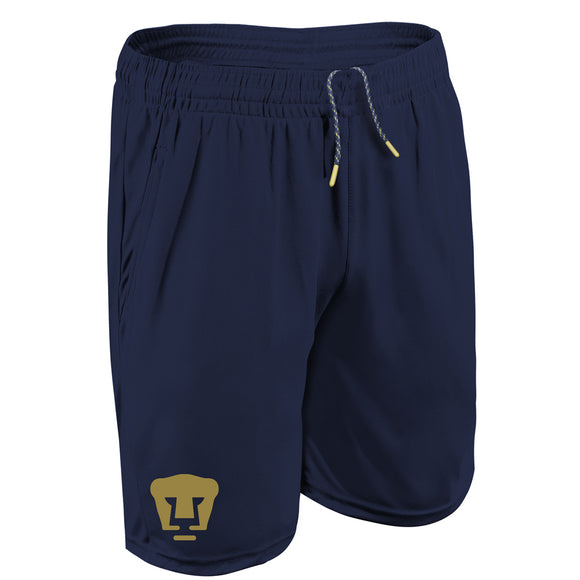 Icon Sports Men's Pumas UNAM Officially Poly Soccer Shorts -01