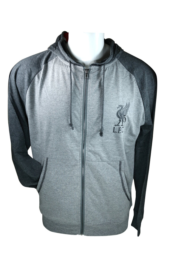 Icon Sports Men Liverpool Summer Light Jacket Sweatshirt Officially Licensed Soccer Youth Hoodie 009