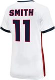 Icon Sports Official Licensed U.S. Soccer 4 Star USWNT Players Woman's Game Day Shirts Football Tee Top -Sophia Smith 11 Red
