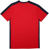 Icon Sports Official Licensed US Soccer USMNT Youth Kids Game Day Shirts Athletic Active Training Game Tee Top- Crossover Red