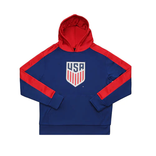 U.S. SOCCER YOUTH SIDE STEP PULLOVER HOODIE