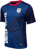 U.S. Soccer USMNT Adult Soccer Game Day Jersey-Inspired Shirt - Blue