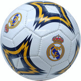 Real Madrid Authentic Official Licensed Soccer Ball Size 2 (Youth) - White with Yellow