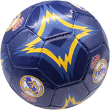 Real Madrid Authentic Official Licensed Soccer Ball Size 2 (Youth) - Navy with Yellow