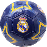 Real Madrid Authentic Official Licensed Soccer Ball Size 2 (Youth) - Navy with Yellow