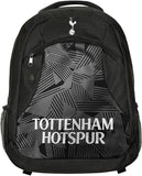 Icon Sports Fan Shop World Soccer Club Team Logo Officially Licensed Premium Backpack (TOTTENHAM BLACK, ONE SIZE)