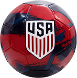 U.S Soccer Officially Licensed Regulation Size 5 Soccer Ball- Navy Brush