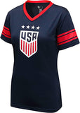 Icon Sports Women's USWNT Gameday Football Shirt - Navy