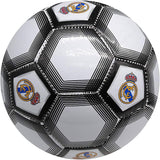 Real Madrid Authentic Official Licensed Soccer Ball Size 2 (Youth) - White with Black Line
