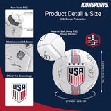 U.S Soccer Officially Licensed Regulation Size 5 Soccer Ball- USWNT Player Signature