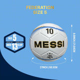Argentina National Football Team Soccer Ball Officially Licensed Ball Size 5 Ball - Messi 10