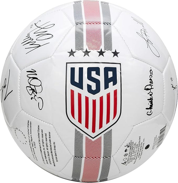 U.S Soccer Officially Licensed Regulation Size 5 Soccer Ball- USWNT Player Signature