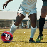 U.S Soccer Officially Licensed Regulation Size 5 Soccer Ball- Navy Brush