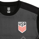 U.S. Soccer USMNT Adult Soccer Game Day Jersey-Inspired Shirt - Black