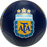 Argentina National Football Team Soccer Ball Officially Licensed Ball Size 5 Ball - Messi 10 Navy Version