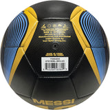 Argentina National Football Team Soccer Ball Officially Licensed Ball Size 5 Ball - Messi 10 Black Version