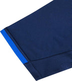 Icon Sports U.S. Soccer Federation USMNT Adult Game Day Soccer Poly Shirt T-Shirt- Frequency Navy