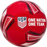 U.S Soccer Officially Licensed Regulation Size 5 Soccer Ball- Red Pop Art