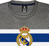 Real Madrid Officially Licensed International Football Club Soccer T-Shirt – Grey