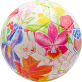 Officially Licensed U.S. Soccer Federation Size 5 Soccer Ball | Crayola & Fox Sport Collaberation Flower Ball by Elysa Garcia