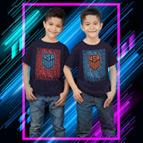 U.S. SOCCER USMNT CITY LIGHT TODDLER LOGO T-SHIRT