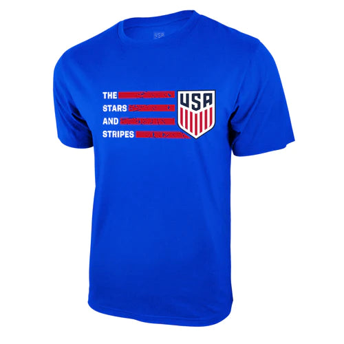 U.S. SOCCER USMNT ADULT STARS AND STRIPES T-SHIRT