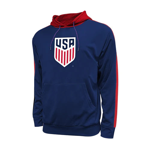 U.S. SOCCER ADULT SIDE STEP PULLOVER HOODIE