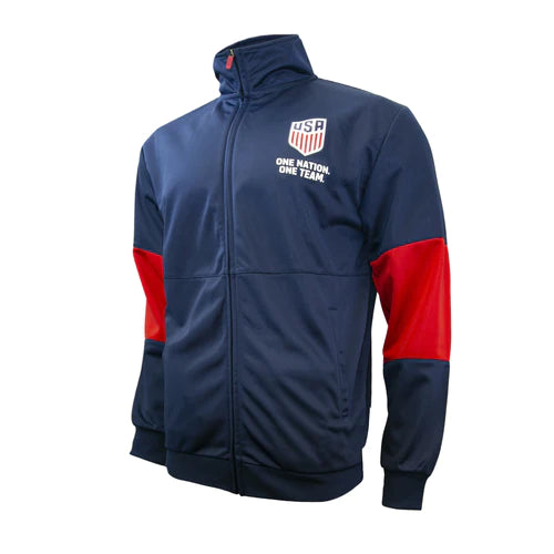 U.S. SOCCER ADULT TOUCHLINE FULL-ZIP TRACK JACKET