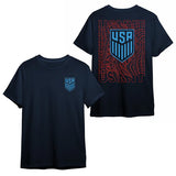 U.S. SOCCER CITY LIGHTS NAVY T-SHIRT