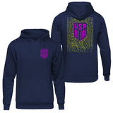 U.S. SOCCER CITY LIGHTS NAVY HOODIE