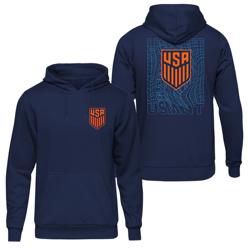 U.S. SOCCER CITY LIGHTS NAVY HOODIE