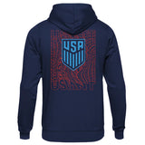 U.S. SOCCER CITY LIGHTS NAVY HOODIE