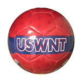 USWNT SIZE 5 GRAPHIC PLAYERS SOCCER BALL - RED