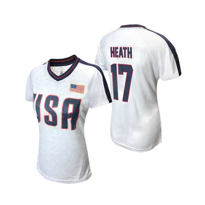 USWNTPA TOBIN HEATH WOMEN'S USA GAME DAY SHIRT