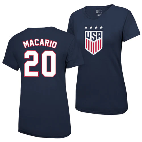 CATARINA MACARIO USWNT WOMEN'S 4 STAR T-SHIRT