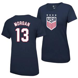 ALEX MORGAN USWNT WOMEN'S 4 STAR T-SHIRT