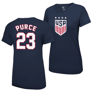 MIDGE PURCE USWNT WOMEN'S 4 STAR T-SHIRT