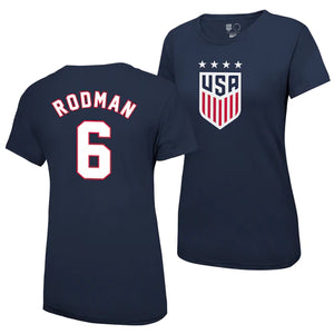 TRINITY RODMAN USWNT WOMEN'S 4 STAR T-SHIRT