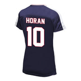 USWNTPA LINDSEY HORAN WOMEN'S USA NAVY GAME DAY SHIRT