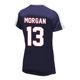 USWNTPA ALEX MORGAN WOMEN'S USA NAVY GAME DAY SHIRT