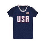 USWNTPA MALLORY PUGH GIRL'S USA GAME DAY SHIRT