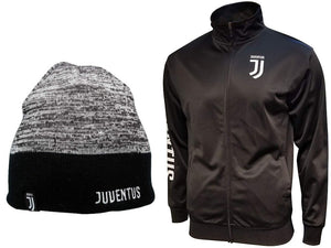 Icon Sports Juventus Soccer Jacket and Beanie combo 05