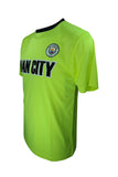 Icon Sports Youth Manchester City Officially Soccer Poly Shirt Jersey -13