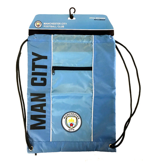 MANCHESTER CITY FC DRAWSTRING CINCH BAG